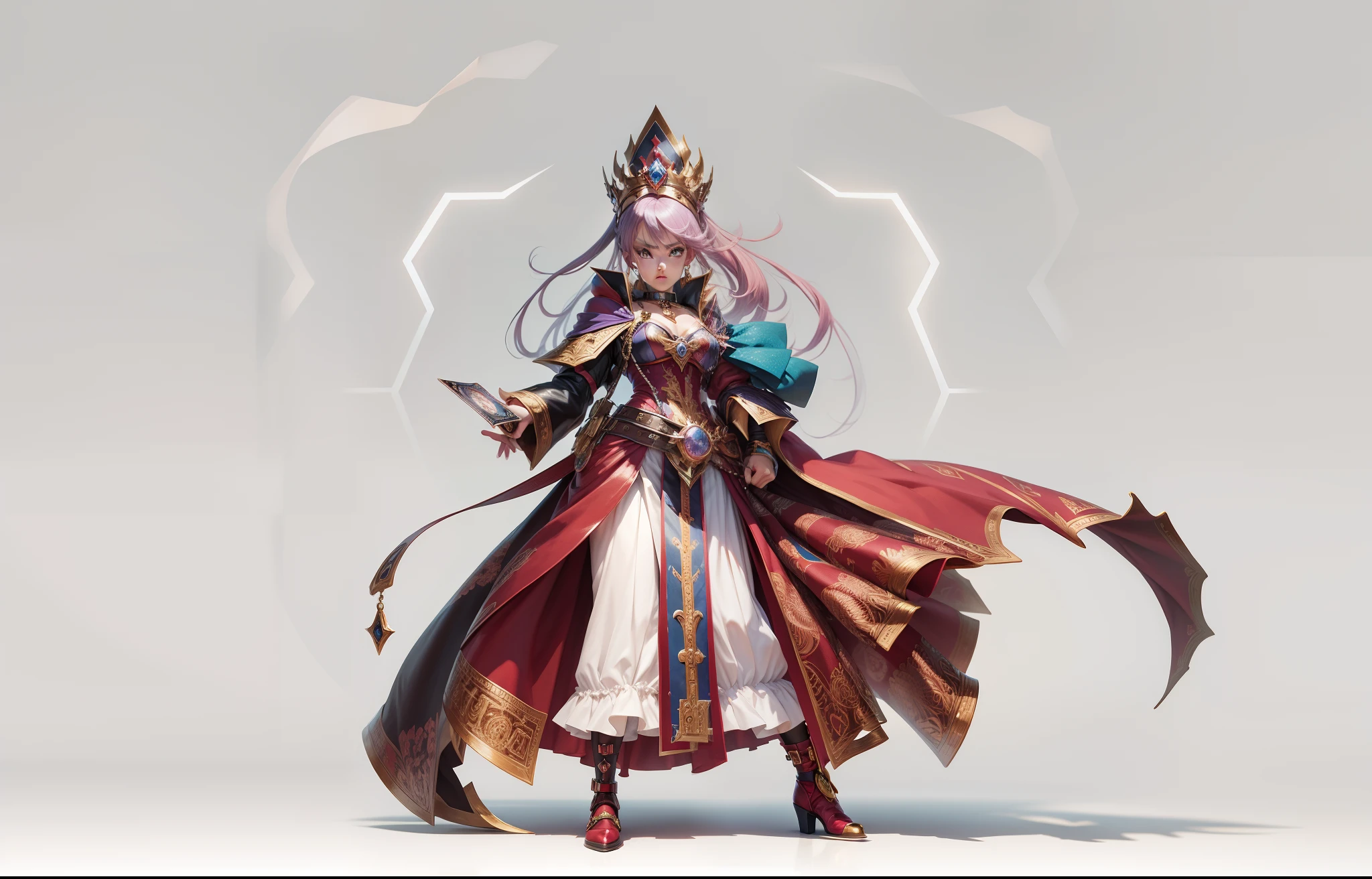 ，Yu-Gi-Oh cards，girl，a queen