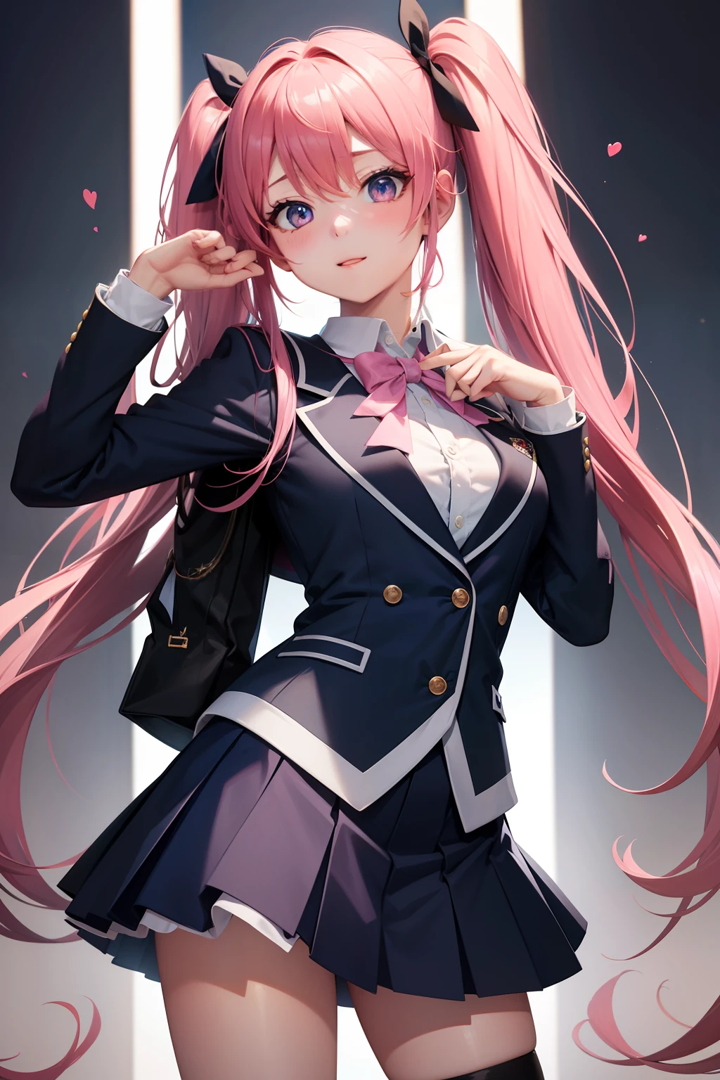 (floating hair:1.2), (detailed and delicate and flexible eyes),(1girl,business_suit, pleated_skirt, :1.3), (corrpution,ElysiaHoH :1.2), pink hair, fov,f/1.8, sky, flower petals flying, front portrait shot, side lighting, sunlight on people (masterpiece, best quality, Ultra Detail, wallpaper, detailed shiny skin, flawless, 8k, RAW, highres,absurdres,:1.3), (detailed super oily shiny skin:1.1),[wet:0.8|mucus], sitting, colorful, power scene,looking at viewer , (imid shot:0.95), (full body:1.25), Dynamic angle