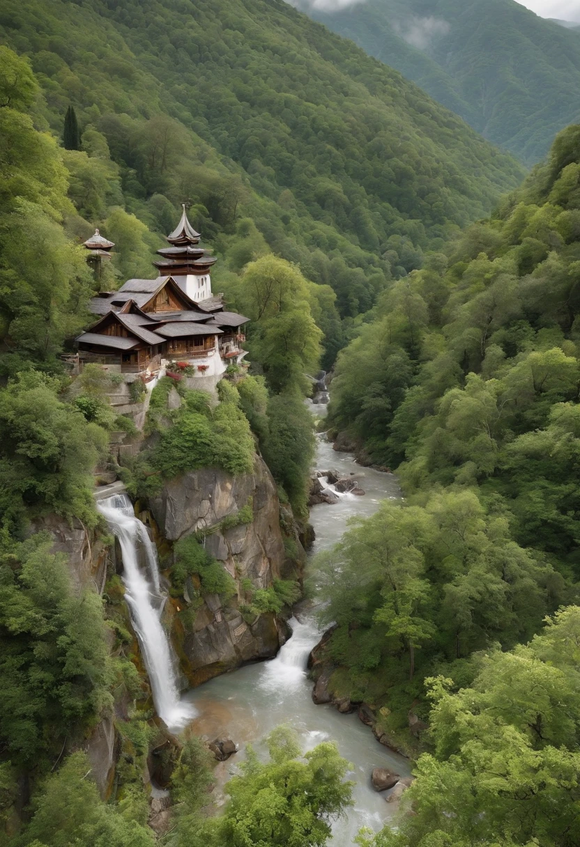 Elegantly snuggle into the rugged embrace towering into the clouds, Verdant mountains, This ethereal elven village testifies to the harmonious union between elven craftsmanship and the natural world. Perched on steep hillsides, Emerald covered terrain, Its homes and trails skillfully blend elven art with the solidity of stone and marble. elaborate, A spiral staircase of finely polished marble connects the residence, And slender bridges of beautifully carved stone span sparkling streams and cascading waterfalls, The level connecting this Sylvain settlement.
The houses of the villagers were carved out of the mountains, Their walls are made of solid stone,Decorated with delicate marble reliefs,Beautiful scenes depicting nature. Towering glittering marble columns support intricately carved wooden balconies, Residents gather here,Mingle with breathtaking views of towering peaks and tranquil valleys. Wisps of vines and ivy, Carefully nurtured, Walk up the stone wall, Add a touch of natural elegance to the stately building.
Beyond the embrace of the mountains, A dense forest of ancient oak trees and silver-leaf aspen stretched out verdant fingers towards the village. Here, Elven inhabitants find solace and sustenance, Collect herbs, voer, and the highest quality wood,Because of their elegant craftsmanship. The air is a tapestry of woodland scents, Infused with the fragrant embrace of blooming wildflowers and the song of countless birds.
In this elven paradise, Stone and marble are both proof of its artistry,It is also a symbol of enduring strength, The villagers embody the spirit of the forest they call home – resilience,Resourceful, Connected to intimidating mountains and stunning forests,These forests nurture their eternal communities.