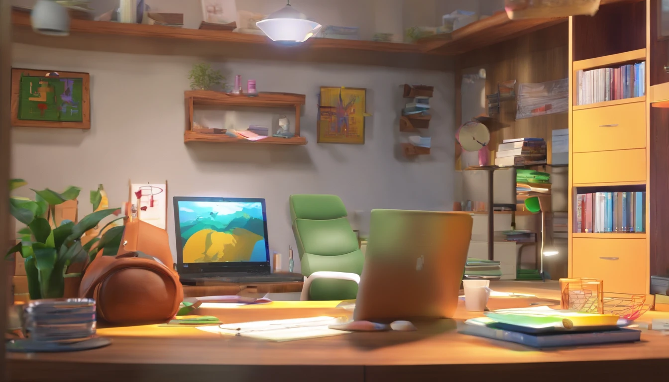 Create a transformational image of Rohan organizing his daily routine, with a clear focus on time management. Capture Rohan's dedication and determination as he begins his journey towards change.