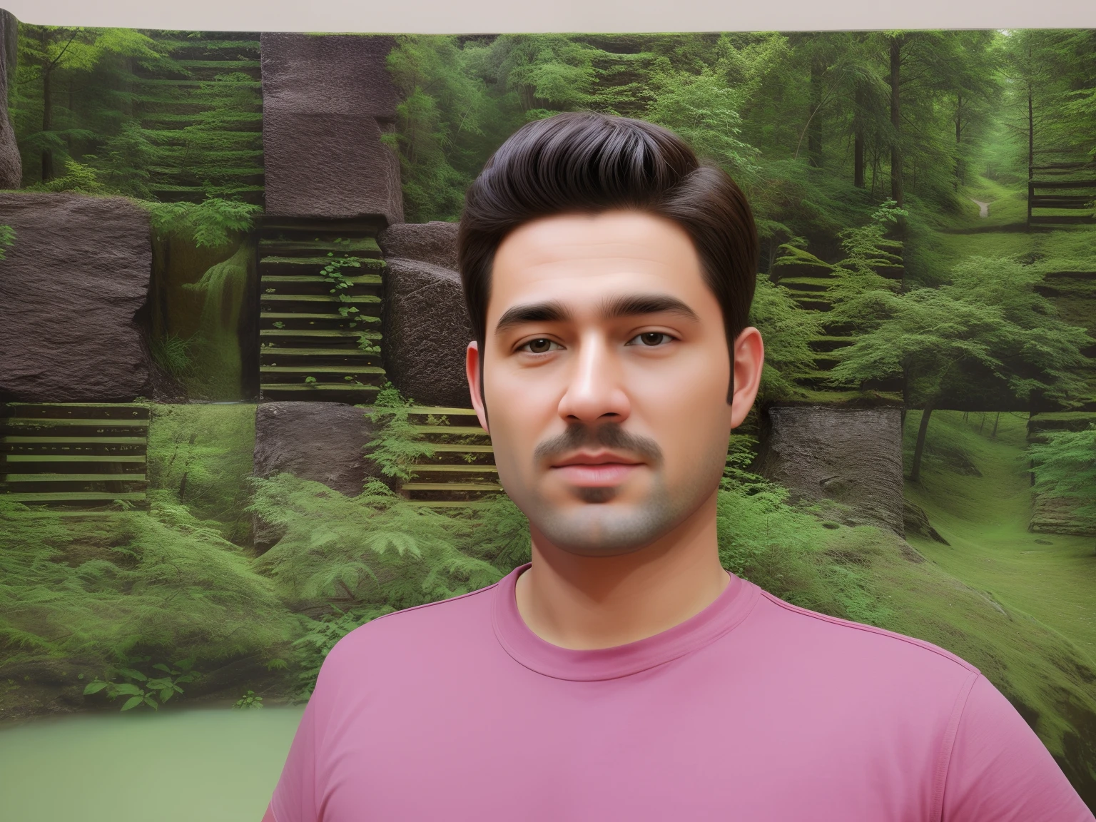 Realistic 3d picture