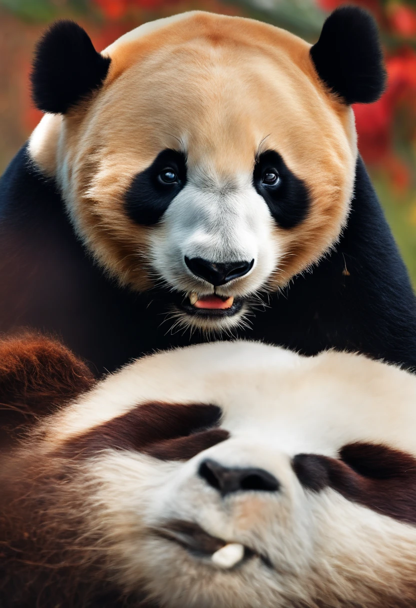 panda agressivo para perfil