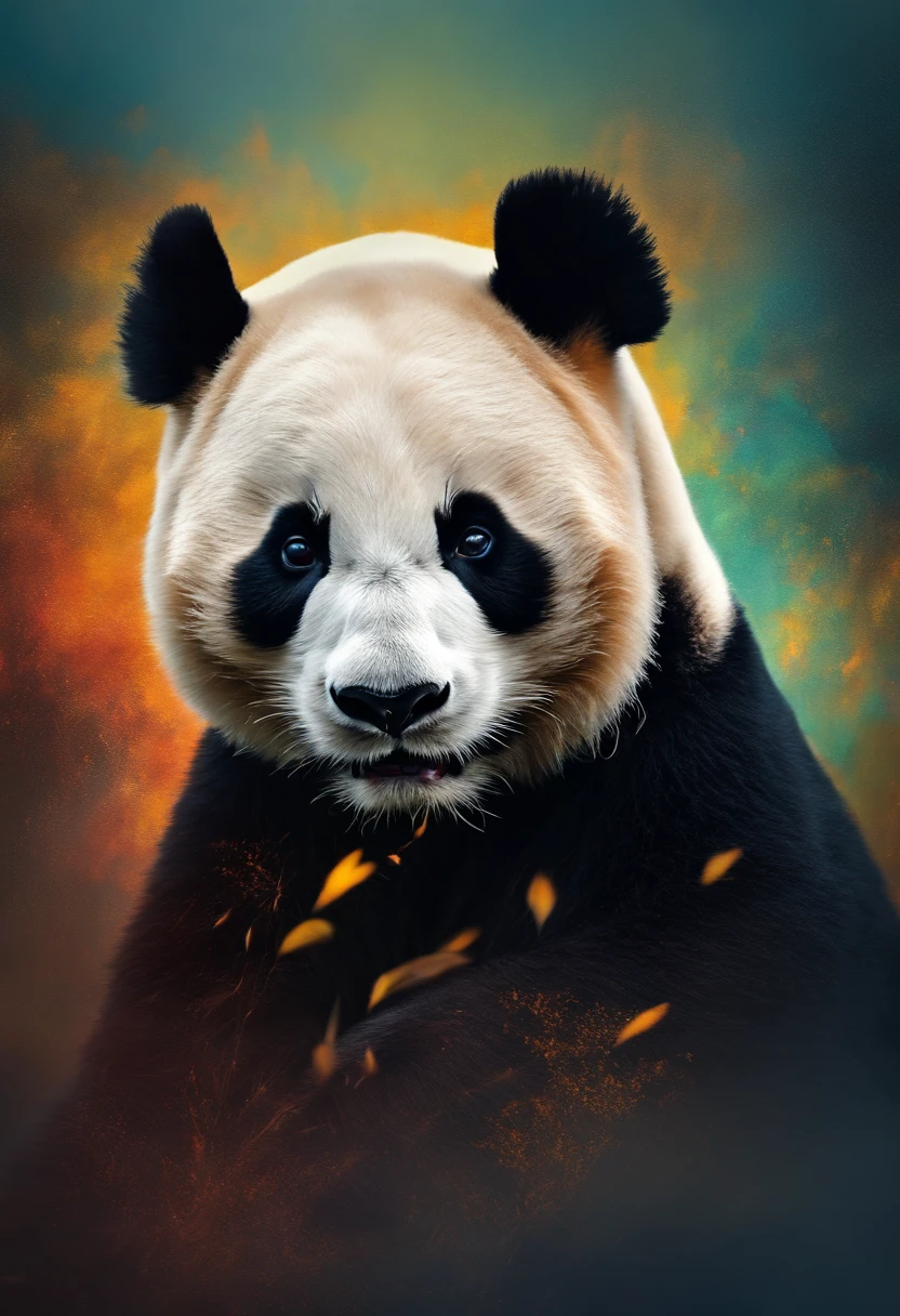 panda agressivo para perfil