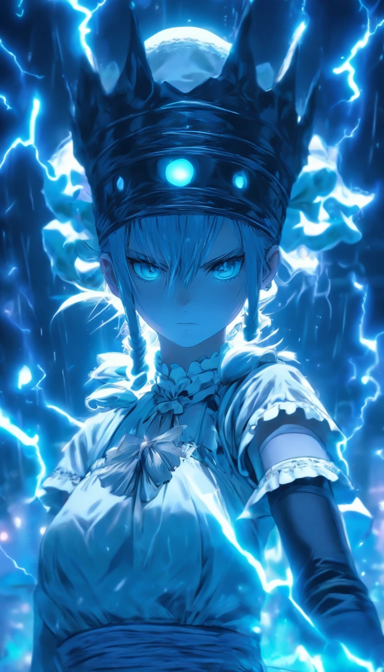 ((masutepiece)),(Best Quality)),Faraway view,Peripheral lightning,Rain of Swords,((Beautiful girl in maid clothes:1.5)),Cowboy Shot、Infinite Sword System,glow effect,Hyper-realistic,Ultra photo realsisim,Chinese black and white ink style,Black and white,decolorization,Smudge,inky,8K,super-fine,high quarity,OC Renderer