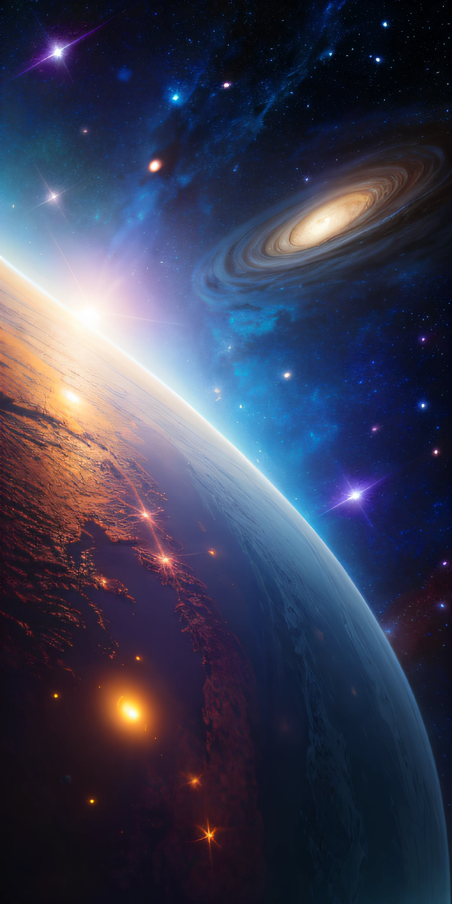 Masterpiece, Best quality, High quality, Extremely detailed Cg Unity 8K wallpaper, Depth of field, hdr,,Photorealistic,Extremely detailed, Intricate, High detail, Universe, space, milky ways, stars, planetes, astronault, kosmos, Celestial, Starcloud, black hole, solar system, cosmic rays, supernova, Deep space, astronomical objects