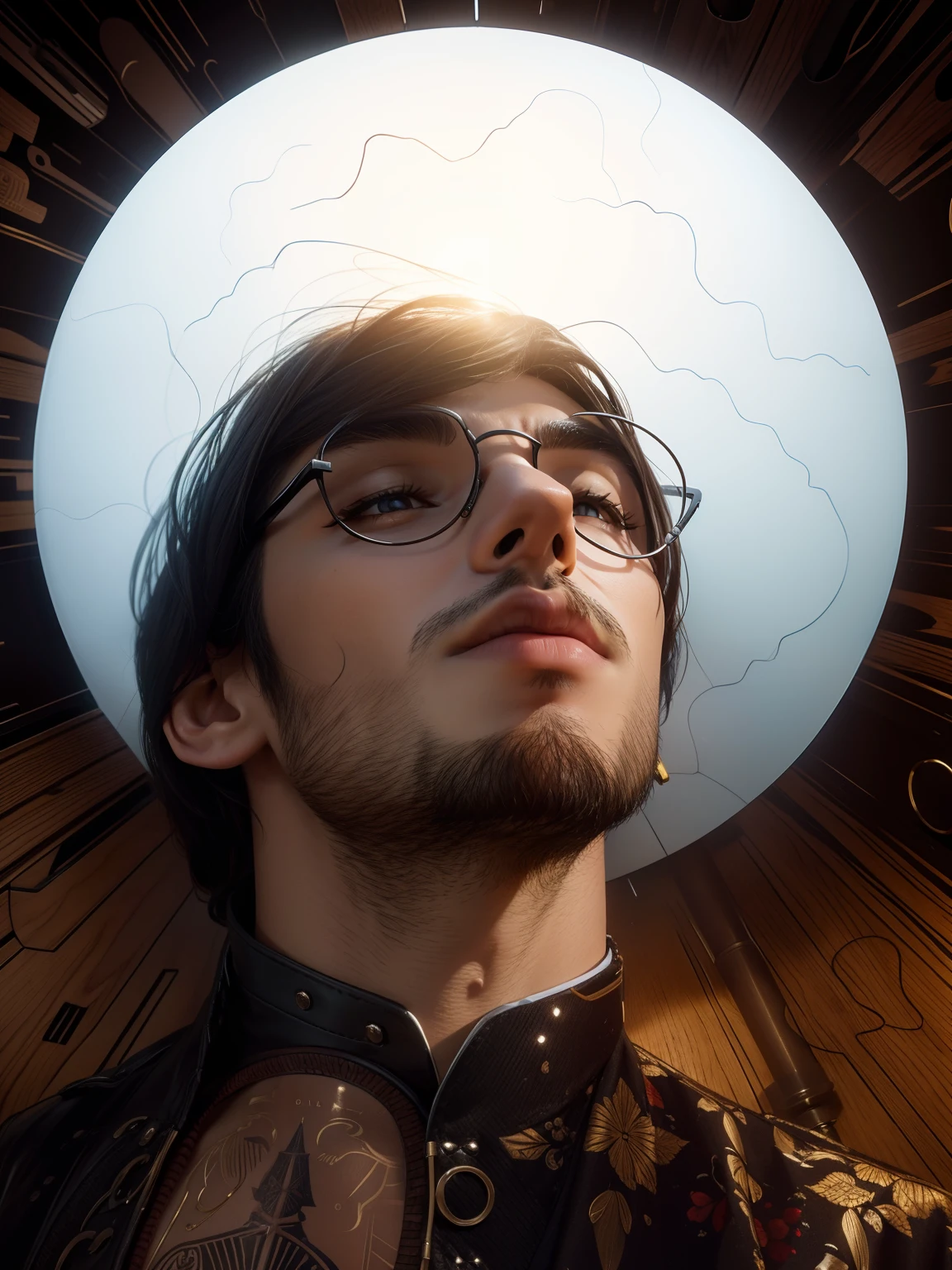 Male portrait stylish