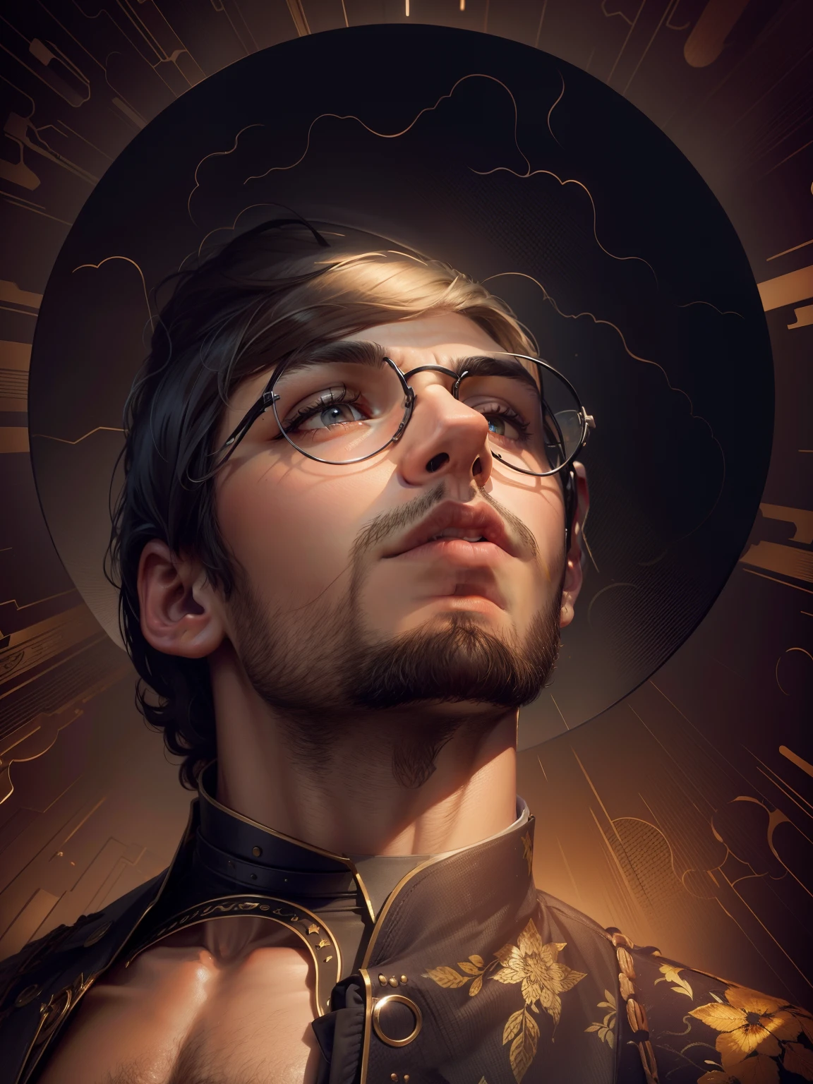 Male portrait stylish
