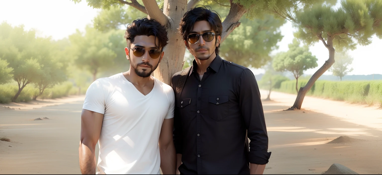 Change background sunset Saifi natural face stylish look colourless