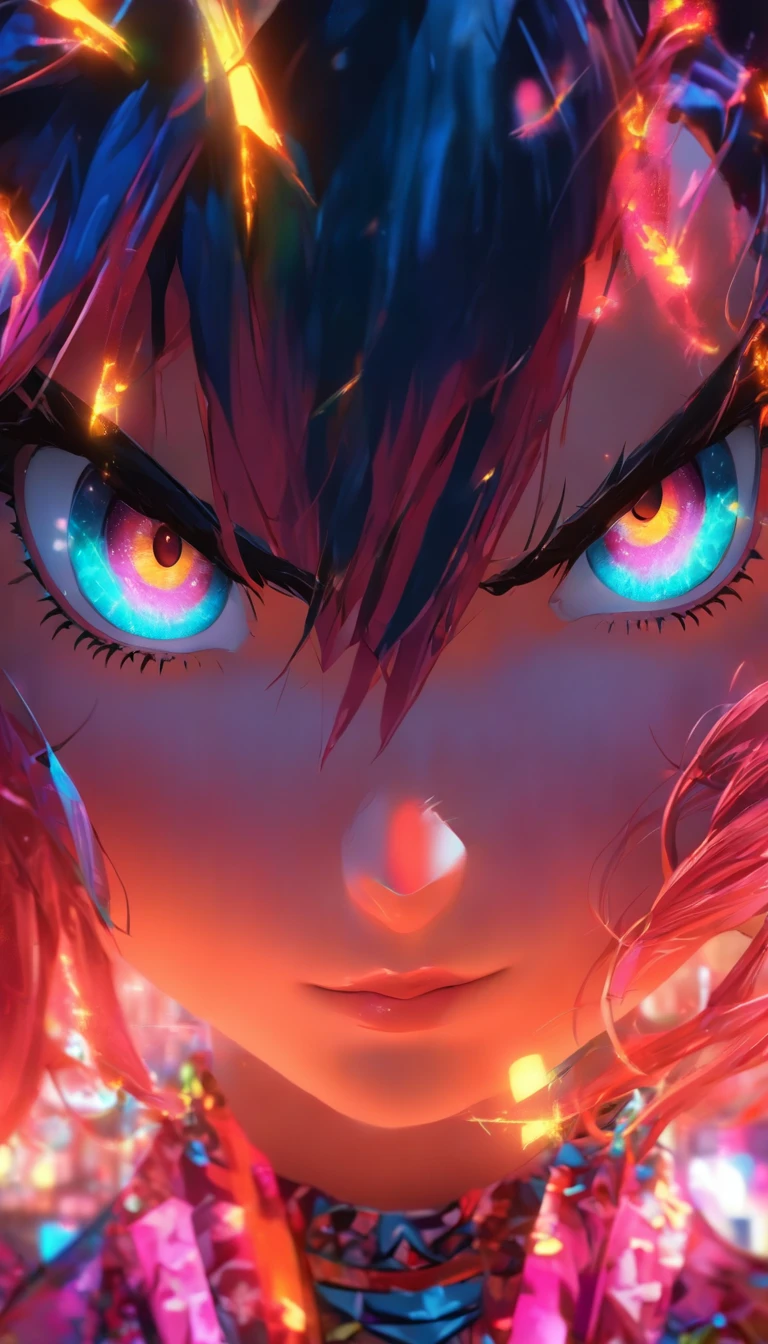 Best quality, Masterpiece, Symmetrical highly detailed eyes, Girl, highly detailed back ground, The trend is on (art stations:1.46), Hyperrealistic, Cinematic lighting, Studio quality, 8K resolution, Masterpiece, In the style of Pixar, author:Tristan Eaton Stanley Artgerm 和 Tom Baghaw