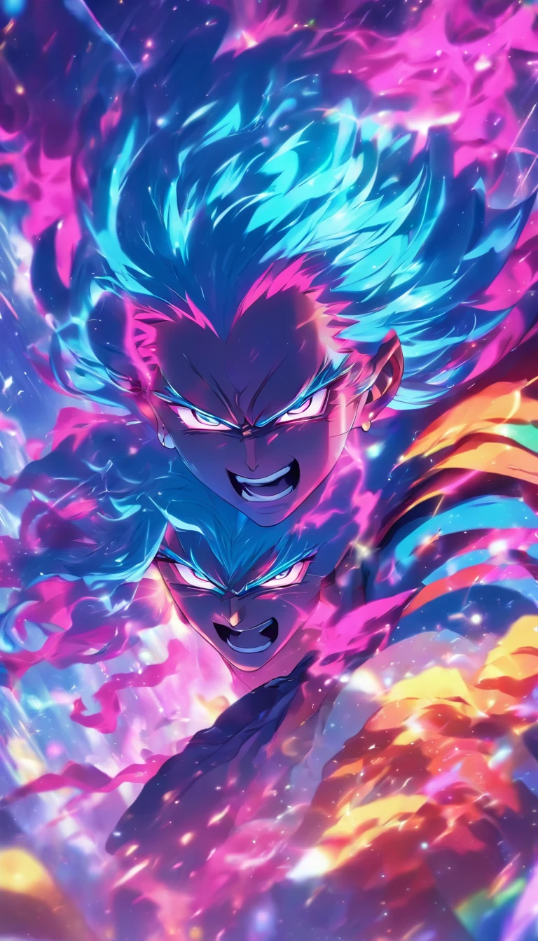 Rainbow genius boss avatar,Wallpaper phone,Desktop Wallpapers,Drawing scripts