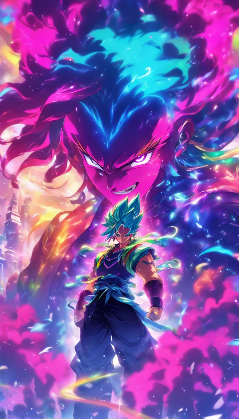 Rainbow genius boss avatar,Wallpaper phone,Desktop Wallpapers,Drawing scripts