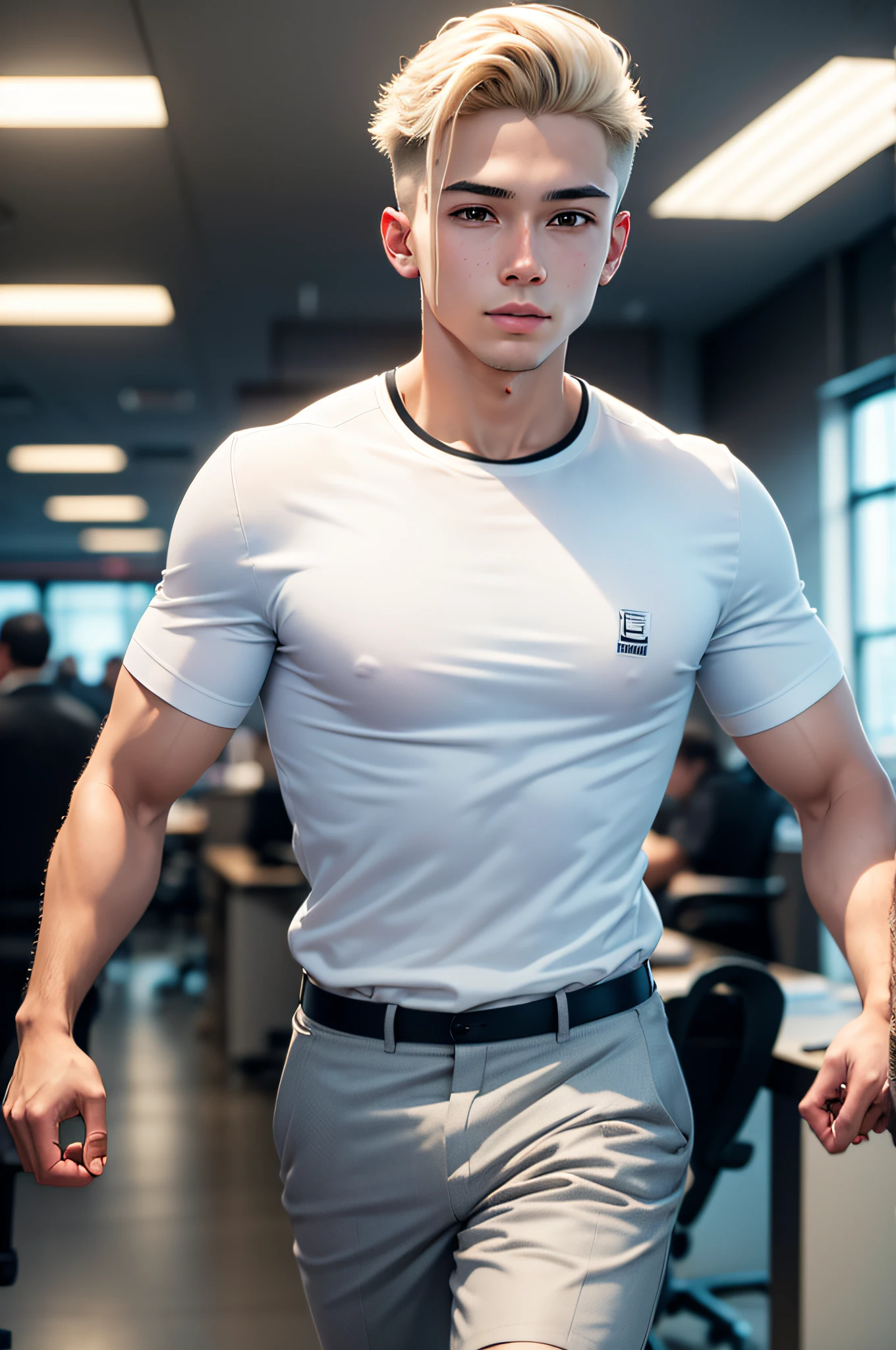 Young boys,Men in the workplace,White skin,robust