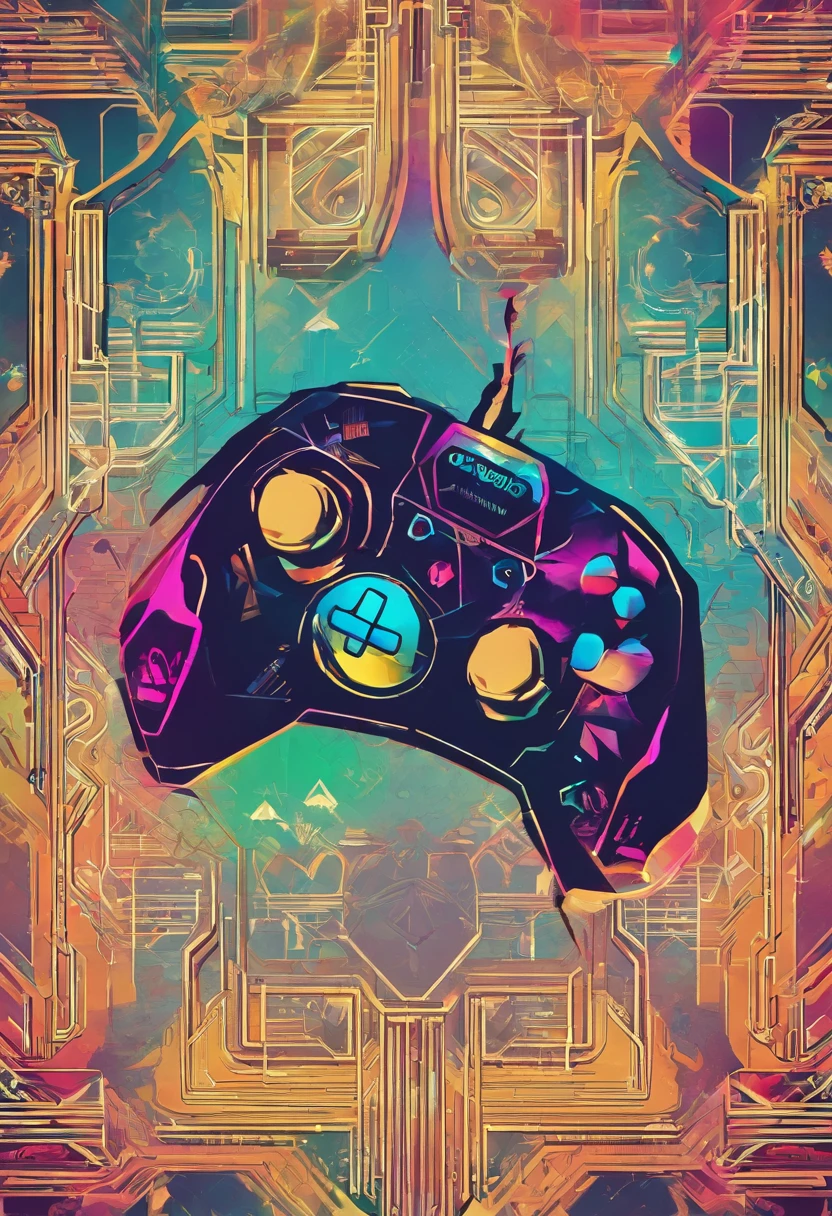 a close up of a video game controller with a lot of smoke, gamer aesthetic, gamer themed, for ps5, gaming, controllers, hq 4k phone wallpaper, video game cover, plays videogames, video game control, playstation, colorful glow, game aesthetic, games, video game digital art, video - game, gamer, dripping colors, video game style