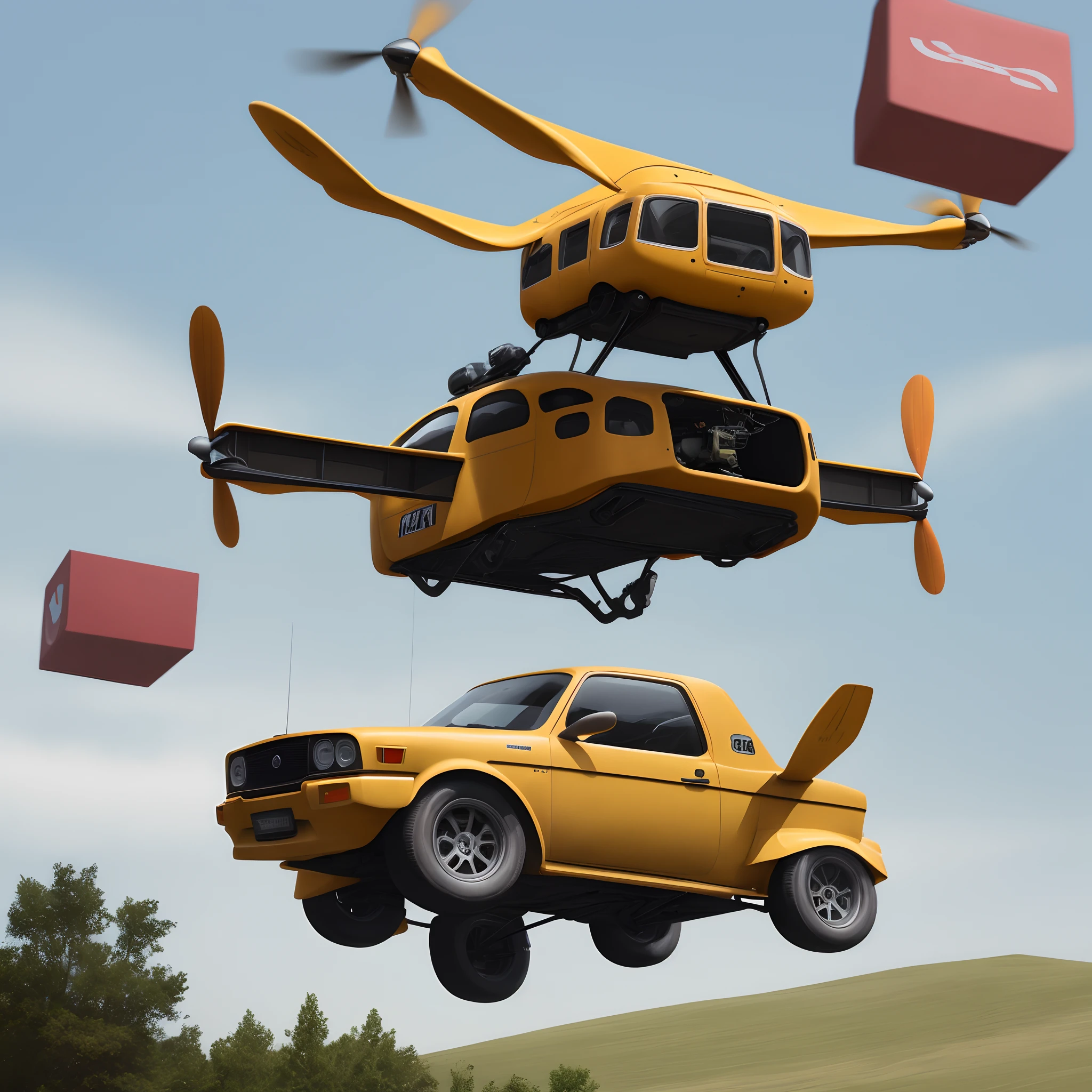 A flying car