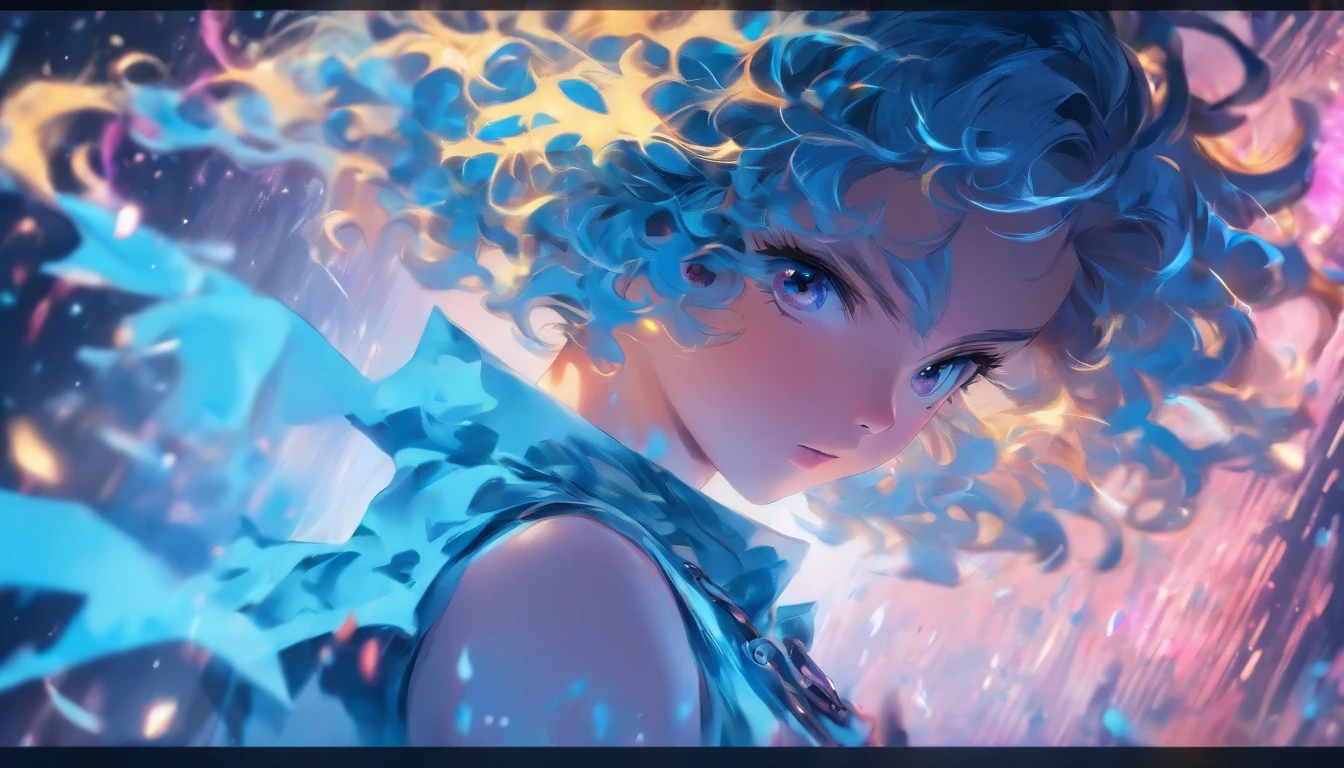A girl with a collar ,China ink painting,water ink,ink,Smudge,China-style,Cartoon girl,chunky,short detailed hair,Issuing,中景 the scene is,Full body like,dynamic viewing angle,Dynamic lines,super-fine,ultra - detailed,high qulity,8K ,Sharply focus the eyes,中景 the scene is,Full body like,oc rendered