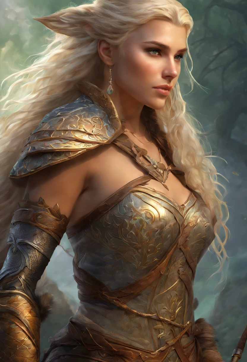 (master part, Realistic portrait:1.3), (Stunning depiction of an elven warrior with a Viking-inspired appearance:1.2), (extremamente bem definido, musculoso, and female physique:1.3), (blonde hair adorned with multiple braids:1.3), (grosso, Sobrancelhas meticulosamente moldadas:1.2), (symmetric, Beautiful, e rosto impecavelmente perfeito:1.1), (vestido com um traje de guerreiro, Embracing your body:1.1), (In the background, an active volcano rises high, commanding attention:1.1), (the grey sky giving a gloomy tone:1.1), (his expression conveying the utmost seriousness:1.1), (Full body illustration capturing the dominant presence of the elf:1.1), (a fusion of formidable strength and ethereal allure:1.1), (A work of art that encapsulates the intensity of a legendary warrior:1.1), (Meticulous attention to detail enhances the authenticity of the scene:1.1)), cinemactic, hiper-detalhado, detalhes insanos, Lindamente colorido, Motor irreal, DOF, Super-Resolution, Megapixel, cinematographic lightning, antialiasing, FKAA, TXAA, RTX, SSAO, Post processing, post - production, Mapeamento de tons, .cgi, VFX, SFX, Insanamente detalhado e intrincado, Hiper maximalista, hyper realistic, volumetric, fotorrealista, ultra fotorreal, ultra-detalhado, detalhes intrincados, super detalhado, Colorido, Volumetric lightning, HDR, Realistic, Motor irreal, 16k, foco nítido, octan render, (master part, Realistic portrait:1.3), (Stunning depiction of an elven warrior with a Viking-inspired appearance:1.2), (extremamente bem definido, musculoso, and female physique:1.3), (blonde hair adorned with multiple braids:1.3), (olhos verdes claros penetrantes emanando uma energia radiante:1.2), (grosso, Sobrancelhas meticulosamente moldadas:1.2), (symmetric, Beautiful, e rosto impecavelmente perfeito:1.1), (vestido com um traje de guerreiro, Embracing your body:1.1), (master part, Realistic portrait:1.3), (full-body-shot:1.4),