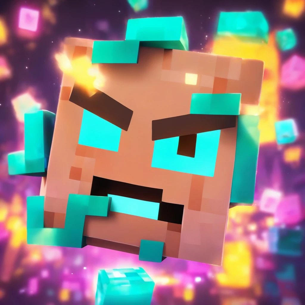 Minecraft: Steve,（Estilo Pixar),Modelo de quarto pequeno aconchegante, Modelo de personagem em miniatura, fonte de luz da direita para a esquerda, Rum lighting, fonte de luz da direita para a esquerda, (ISO distance vision), (de cima para baixo), Realistic proportions, Post-processing, ((perspectiva ortogonal)), Super Detalhe, Realistic, super realistic, photoreal render, Cor irridescent, Glitters