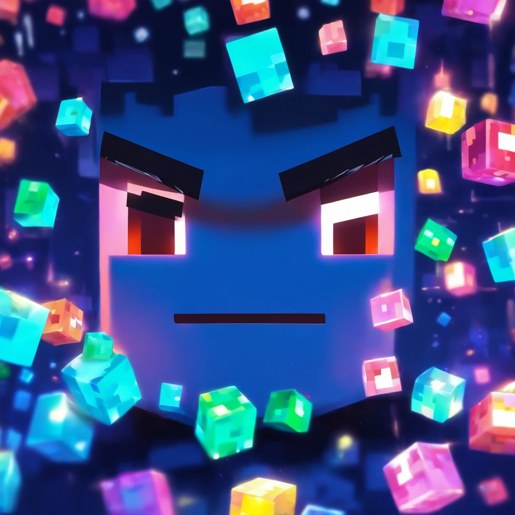Minecraft: Steve,(Estilo Pixar),Modelo de quarto pequeno aconchegante, Modelo de personagem em miniatura, fonte de luz da direita para a esquerda, Rum lighting, fonte de luz da direita para a esquerda, (ISO distance vision), (de cima para baixo), Realistic proportions, Post-processing, ((perspectiva ortogonal)), Super Detalhe, Realistic, super realistic, photoreal render, Cor irridescent, Glitters