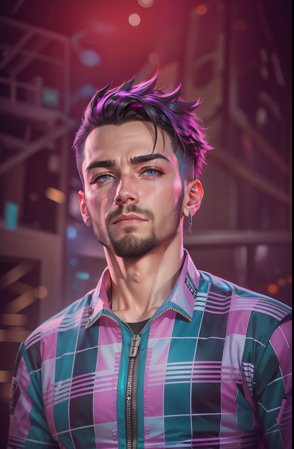 Change background cyberpunk handsome boy, 8k realstic face,ulrta realstic, gamer