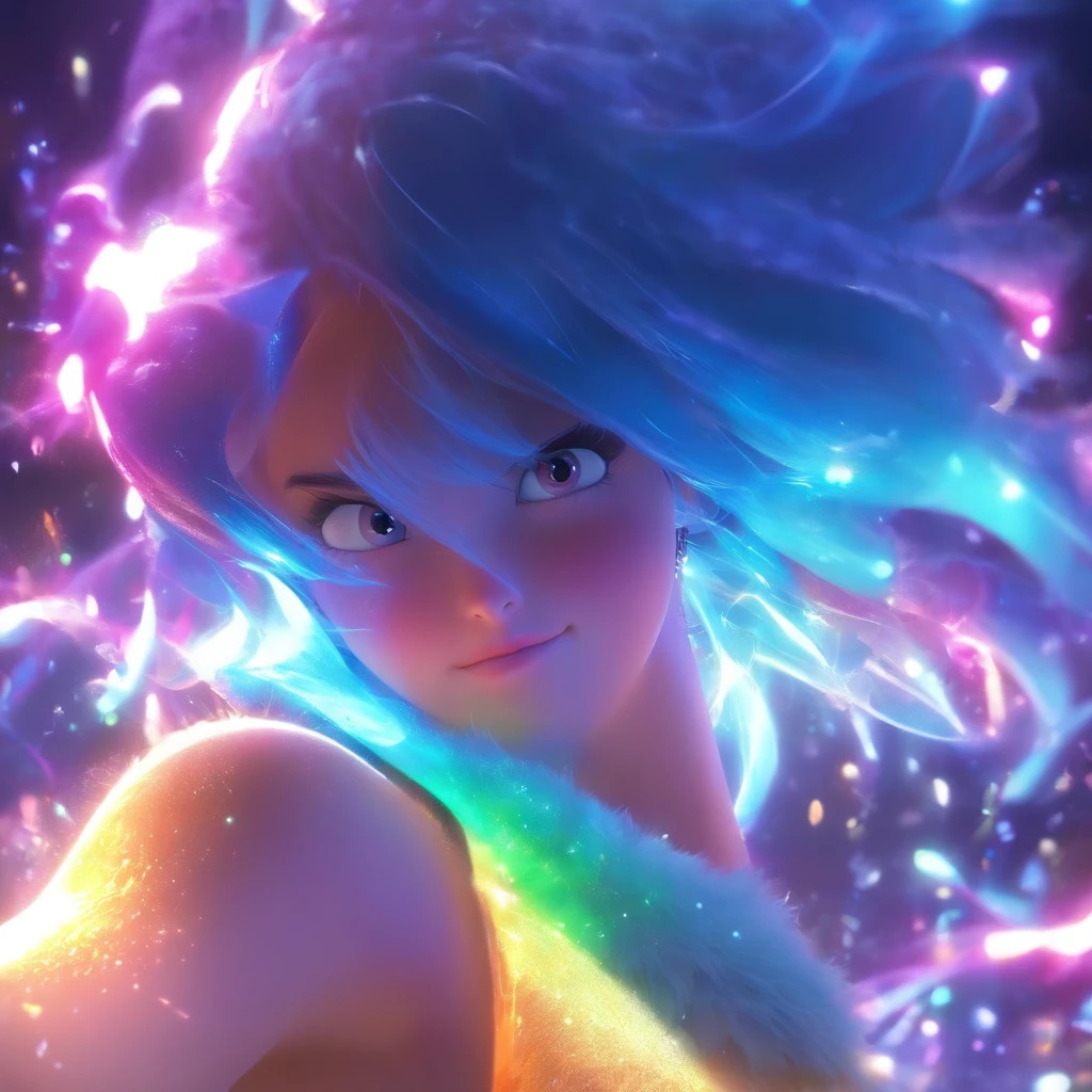 (Estilo Pixar),Modelo de quarto pequeno aconchegante, Modelo de personagem em miniatura, fonte de luz da direita para a esquerda, Rum lighting, fonte de luz da direita para a esquerda, (ISO distance vision), (de cima para baixo), Realistic proportions, Post-processing, ((perspectiva ortogonal)), Super Detalhe, Realistic, super realistic, photoreal render, Cor irridescent, Glitters