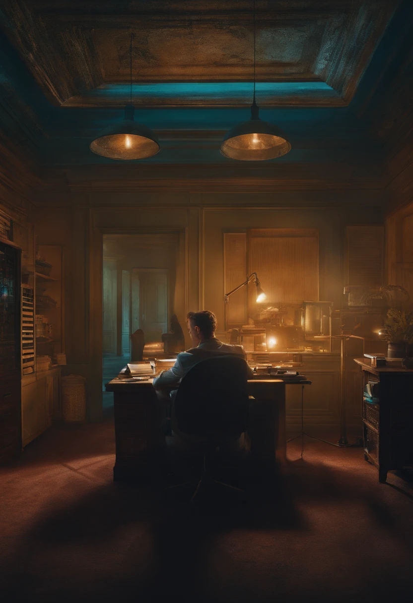 Liam desligou rapidamente o computador, enquanto Emma guardava seus documentos secretos na pasta. Eles se levantaram, deciding it was time to get out of the lab and reconsider his next action.