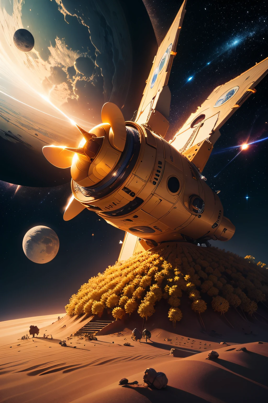 Anthill in space