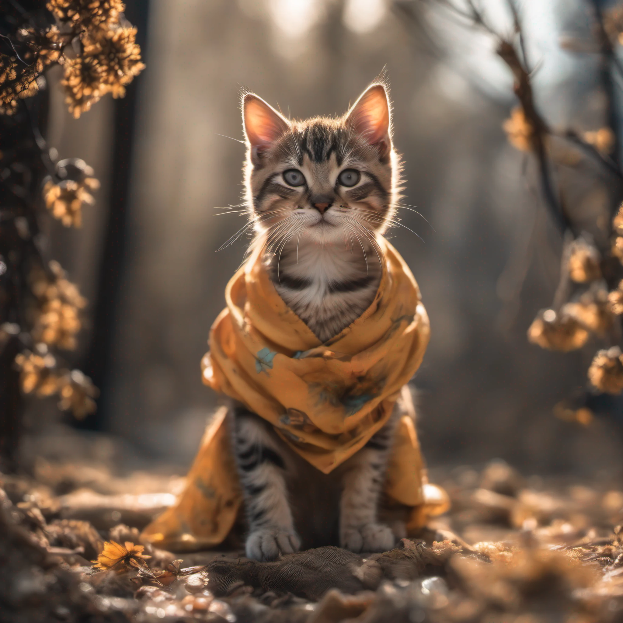 Nature photography of kitten smile 8k, 佳能 - EF - S 10mm f/ 3. 8, High Dymanic Range, contraste, Change of inclination, Detailed illumination of the image study, tendencias en Artstation, Profundidad de campo inteligente, Alto detalle, Sony Alpha A7, ISO 1900 certification, fotorrealista, Detalles intrincados, 8k, photo session, Anatomically correct and proportional