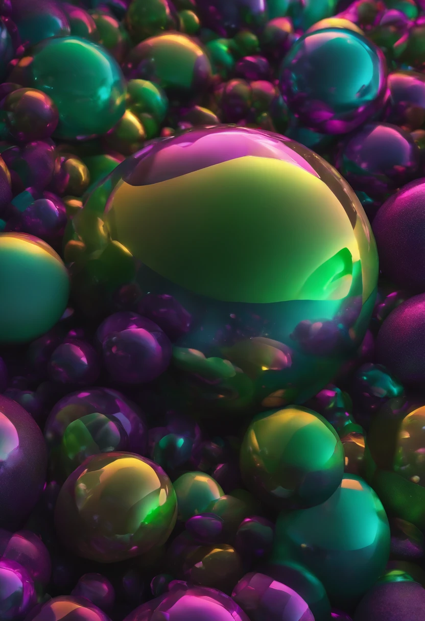 imagem de fuguetes e torpedos papel de parede futurista em "3D" realista com otima qualidade de efeitos na cores "ROXO" "VERDE" 3D