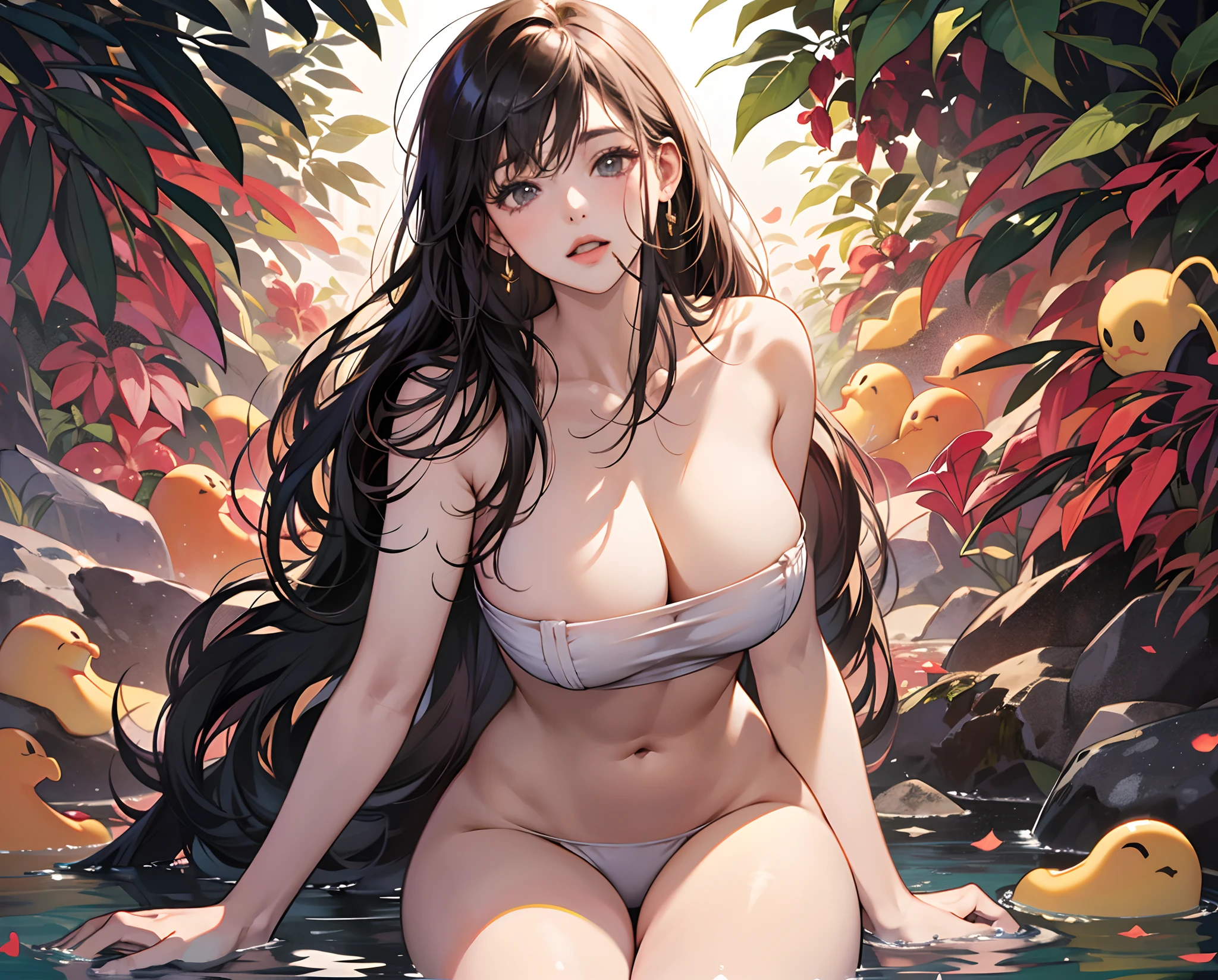 a alluring girl having big huge pair on shoulder(topless )and wide legs(bottomless ),front body (no hand ,missing finger,missing chuche,missing chut )** --auto --s2