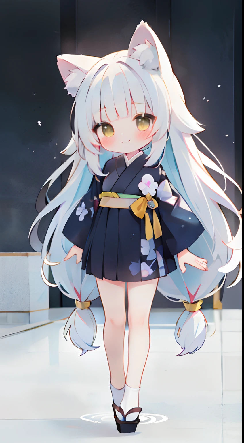 (超A high resolution,Photorealsitic,realisitic,top-quality,Photorealsitic),Full body photo (high-detail skin,Visible Pore),(realperson,a picture), (((Yellow Humph,Japan gal style))),realisitic,Stylish Tokyo city background,Body wide, (8K, Raw photo, top-quality, masterpiece),(1 rapariga),Photon mapping, Radio City, physically-based renderingt,Automatic White Balance,(((haunting smile,length hair))),Teary-eyed, (red blush|Cute and playful|adolable|skiny|thick bangs|a beauty|Twin-tailed|Bun,),(looking at the viewers)、The whole body is shown,(The iris and pupil are rounded,the pupil reflects the surroundings,Eyes are not the same size),