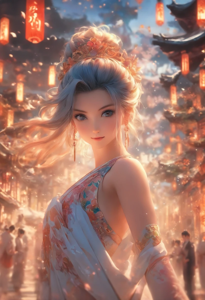 (Masterpiece, Best quality), 1girll(atenea_Asamiya Palace), Gymnastics girls,Rolling,highly detailed surreal vfx,China ink painting,Smudge,China-style,中景 the scene is,super-fine,ultra - detailed,high qulity,8K ,中景 the scene is,Full body like,oc rendered