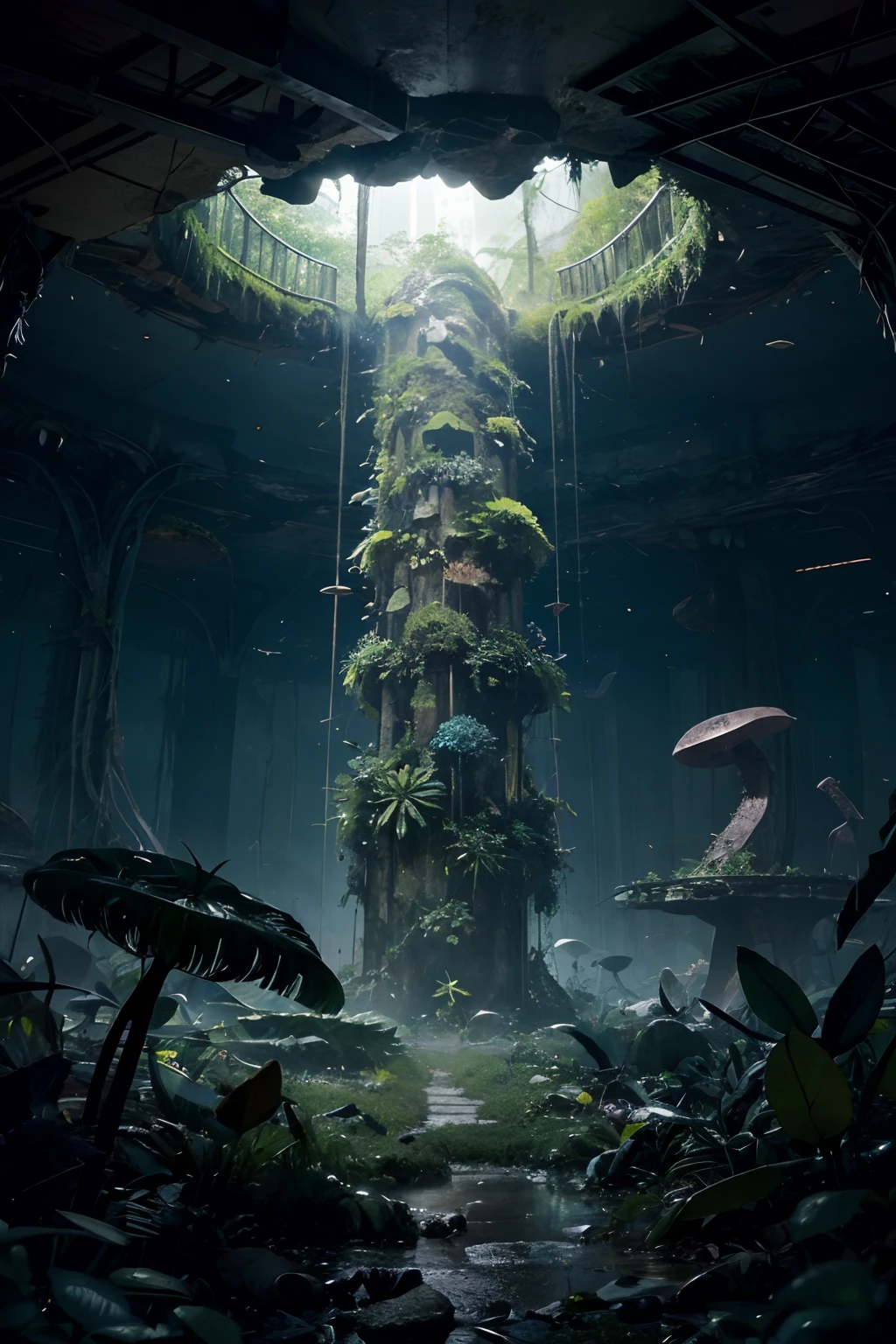 In the absence of logic, chaos prevails other worldly jungle microbes (APOCRYPHAL SUPER ORGANISM)