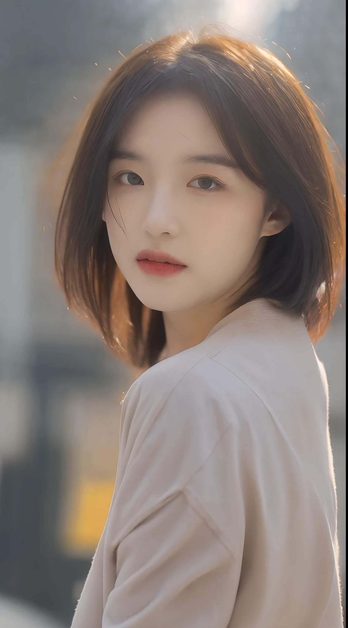 ((Best Quality, 8K, Masterpiece:1.3)), Focus: 1.2, Perfect Body Beauty: 1.4, Buttocks: 1.2, ((Layered Haircut, Breasts: 1.2)), (Wet Clothes: 1.1) , (Rain, Street:1.3), Bandeau Dress: 1.1, Highly Detailed Face and Skin Texture, Delicate Eyes, Double Eyelids, Whitened Skin, Long Hair