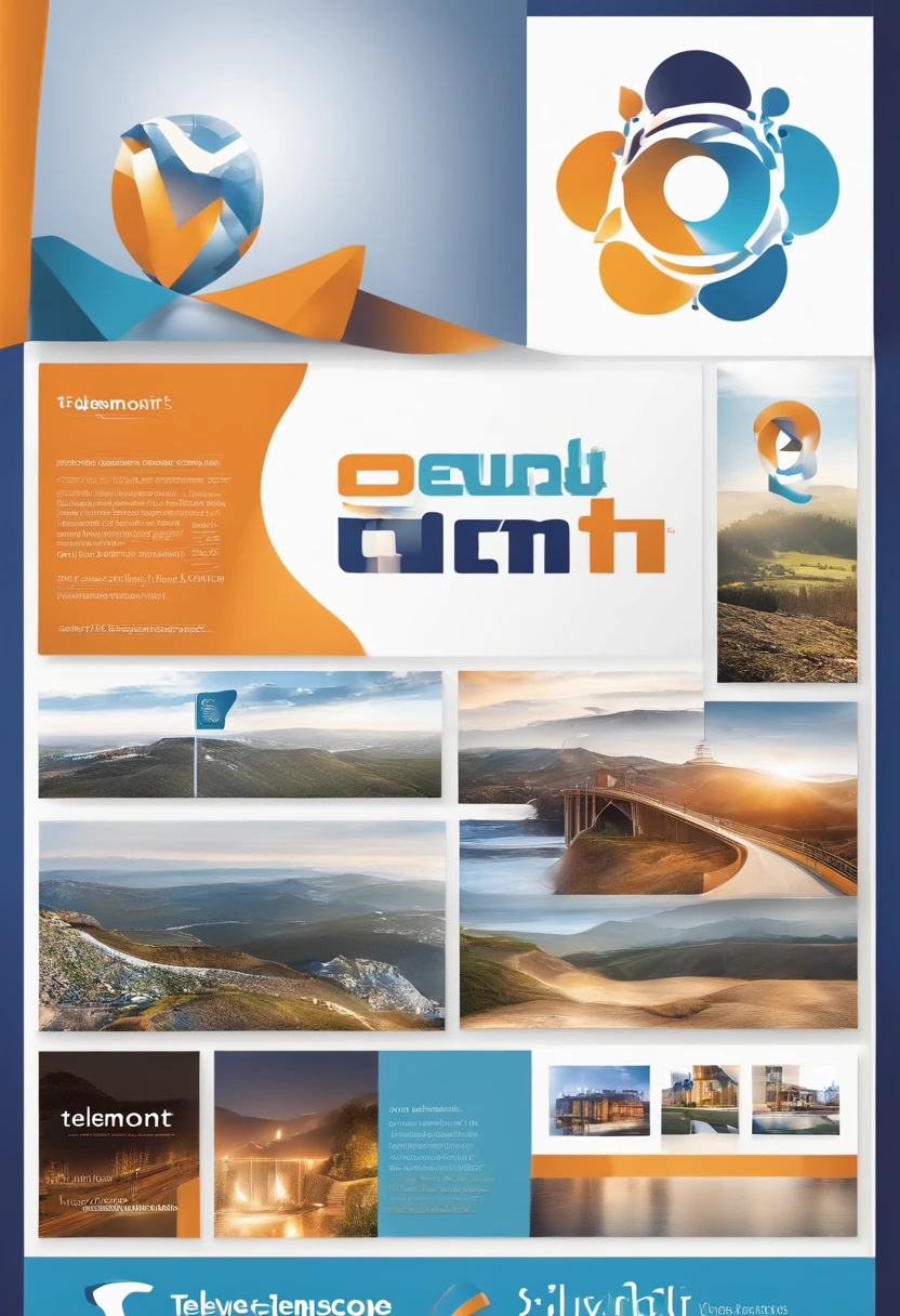 Develop a logo for Telemont, a leading company in the telephone sector. The logo must reflect the essence of communication and connectivity, conveying reliability and innovation. Use creative elements that evoke voice and data transmission, such as stylized communication lines, telephone icons or other relevant elements. Make sure the logo is modern, memorable and easily identifiable, representing Telemont's commitment to connecting people and businesses effectively and reliably.