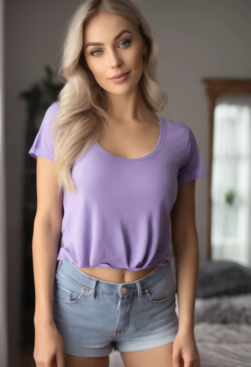 woman with matching tank top , Sexy girl with blue eyes, portrait sophie mudd, portrait corinna kopf, blonde hair and large eyes, Selfie einer jungen Frau, Augen im Schlafzimmer, Violet Myers, ohne Make-up, Natural makeup, Blick direkt in die Kamera, Gesicht mit Artgram, dezentes Make-up, Stunning full body shot, im Schlafzimmer, Spaltung, taking selfie, outside, wearing an Assyrian face mask