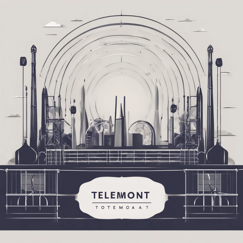 Develop a logo for Telemont, a leading company in the telephone sector. The logo must reflect the essence of communication and connectivity, conveying reliability and innovation. Use creative elements that evoke voice and data transmission, such as stylized communication lines, telephone icons or other relevant elements. Make sure the logo is modern, memorable and easily identifiable, representing Telemont's commitment to connecting people and businesses effectively and reliably.