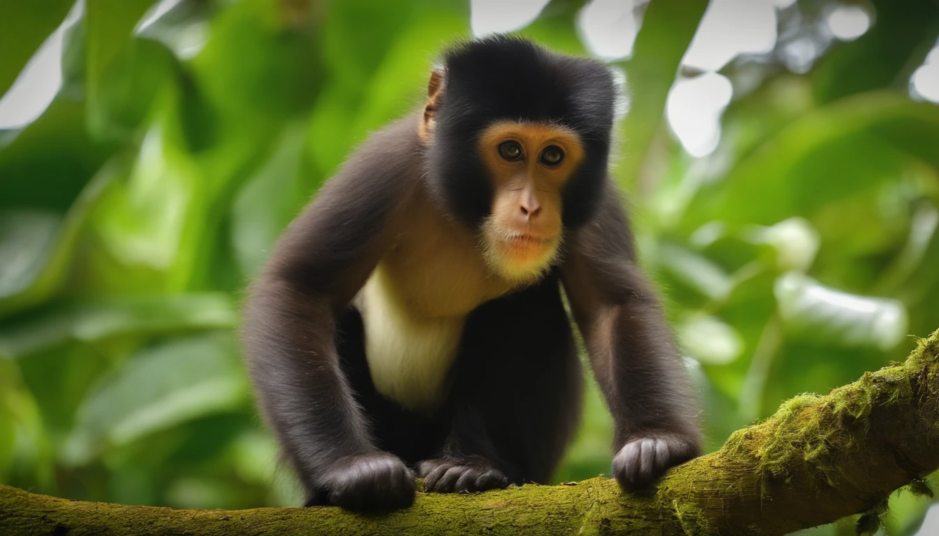 (Transforme-se em um macaco),(Voe para uma floresta primitiva)(Chuangfei passa por um macaco comendo bananas),(Transforme-se em um macaco),(Voe para uma floresta primitiva),(Vinhas oscilantes),(Chuangfei passa por um macaco comendo bananas),(urrar),(Transforme-se em um macaco),(Voe para uma floresta primitiva),(Vinhas oscilantes)