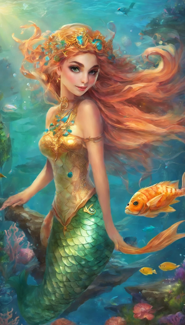 Nasir Khan Jan, the hilarious social media sensation, has taken on a new role as a mermaid comedian. In this underwater world, he uses his wit and charm to entertain both sea creatures and humans alike.