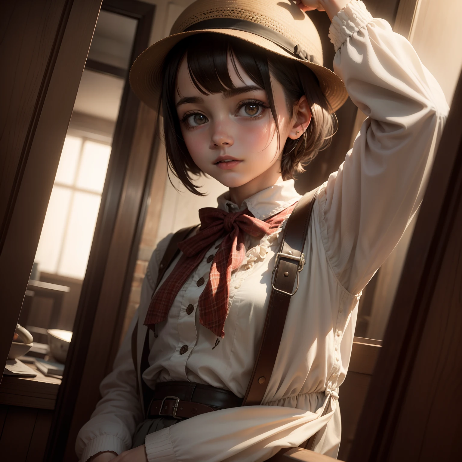 a girl who lives in 1930