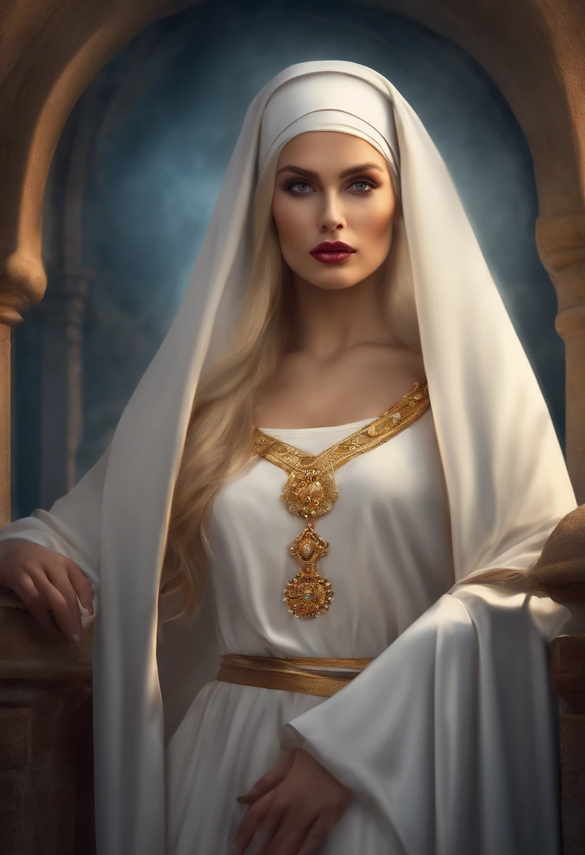 nun/sexy/ blonde.