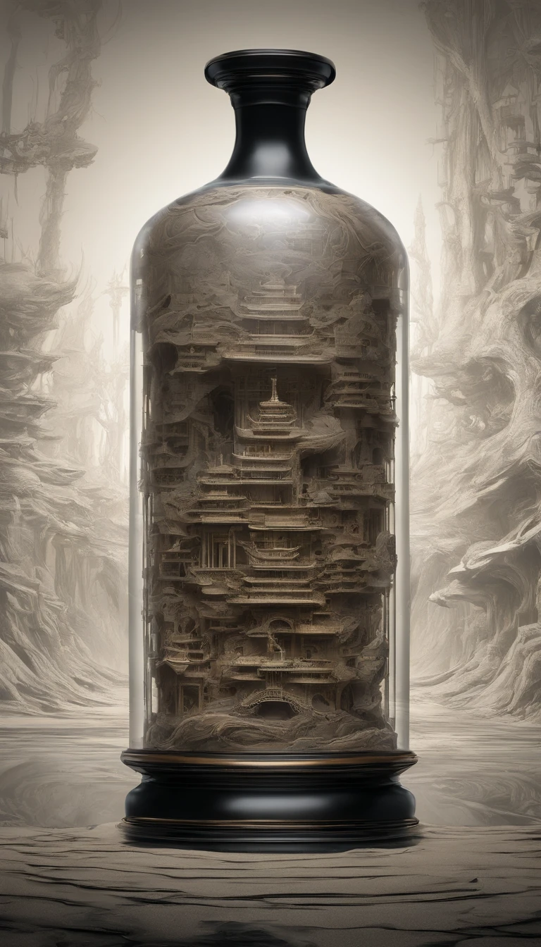 (guiguai),(1girl:1.2),1 girl stands in front of a huge monster,1lady standing,(full body:1.1),(looking at viewer:1.5),detailed face,detailed eyes,dramatic lighting,monster,wing,red lanterns,(chinese-style architecture:1.2),translucent soul,luminous,atmospheric reentry,with vast sky,continuous mountains and steep cliffs,atmospheric atmosphere,depth of field,mist rising,stone pavilions,waterfalls,shuimobysim,bonian,from below,