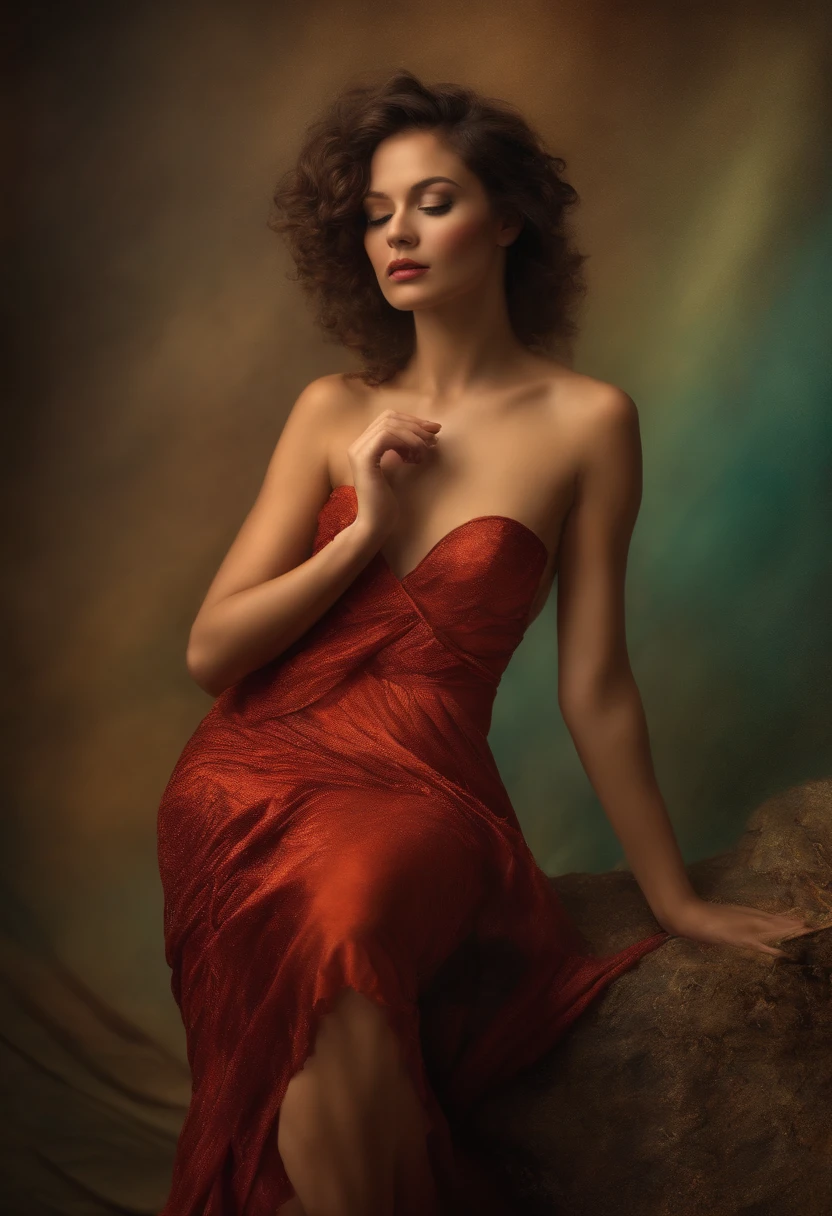 naked woman full body view