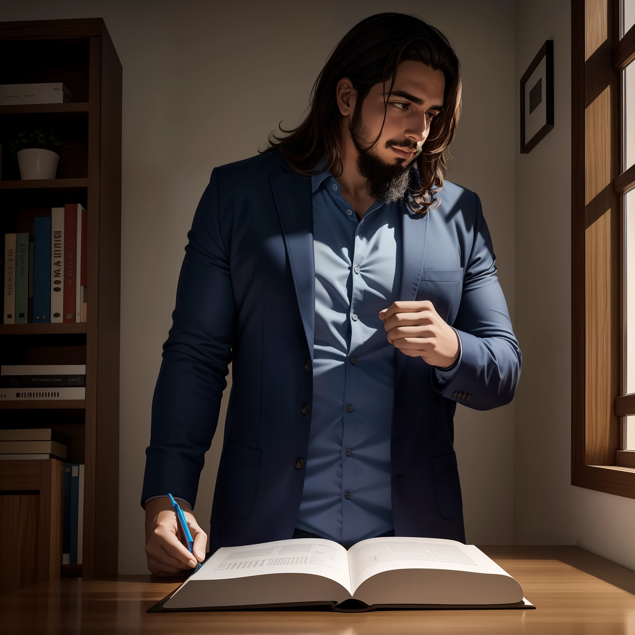 programador, gordinho, altamente detalhado, estudante, 8k