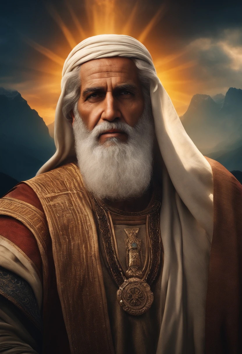 4k, 8k, 12k Abraham Father of the Nations Biblical Character