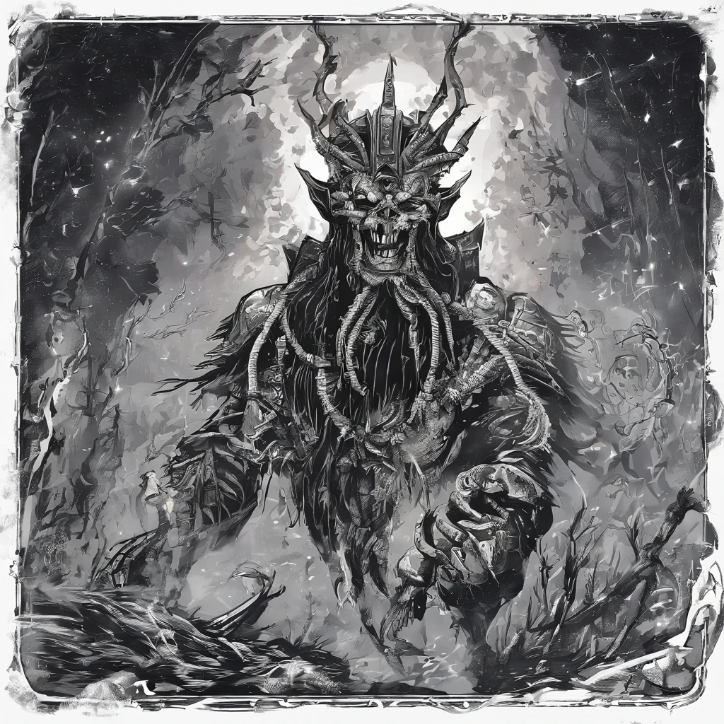 Once upon a time, In the distant past, Chernobog, God of Darkness and Chaos, decided to leave his abode in the depths of the dark underworld and go to Earth. His goal was to penetrate people's hearts and stir up anger in them, Envy and greed, to fill the world with disorder and hatred.
Arriving on Earth, Chernobog discovered a secluded village, where peace-loving and kind people lived. He decided to start his insidious game and settled in one of the old abandoned houses. At first, he took the form of an ordinary person, to sneak up on the hearts of the locals.
Over time, Chernobog began to spread negative thoughts and emotions among people. He incited them to quarrel, deception and theft, inciting hatred for each other in them. Villagers, previously friendly and solidary, began to squabble and fight for power and resources.
However, not all were influenced by Chernobog. A young guy named Alexei Zobov, whose heart was filled with light and kindness, I got it, that something is wrong with his native place. He began to search for the source of evil and stumbled upon a dark house, where Chernobog dwelt.
Alexei decided to resist Chernobog and return peace and harmony to the village. He assembled a brave team of brave friends and began to fight the forces of darkness. They used their faith, The Power of Good and the Wisdom of Elders, To deal with negative emotions, which Chernobog kindled in people.
The great battle took place in the heart of the village. Alexei and his friends confronted Chernobog and his army of dark forces. The battle was fierce, but thanks to courage, strength and kindness, Alexey's team was able to win.
Chernobog was defeated, His strength has weakened, And he was forced to leave the village. Population, freed from its influence, regained peace and harmony. Alexei and his friends became heroes, who brought light and justice to the world.
Since then, Chernobog has become a warning to people about the power of darkness, that can penetrate their hearts and destroy all good things. The story of Alexei Zobov and his team remained in the hearts of people as a