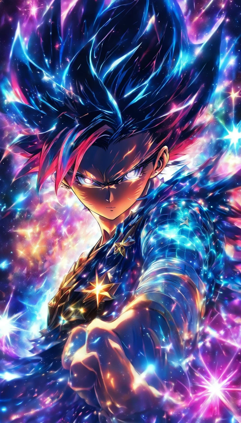 (master part, melhor qualidade, ultra-detalhado, A high resolution, absurdos, best ilumination,full bloom, rosto iluminado, best ilumination, finos olhos bonitos detalhados, cabelos brilhantes , rosto perfeito, Pele brilhante e brilhante), Standing, Ao ar livre, profundidade_de_campo, luz do dia, dia, corpo inteiro, Rua,, adornos de cabelo, gargantilha preta, colar de estrelas