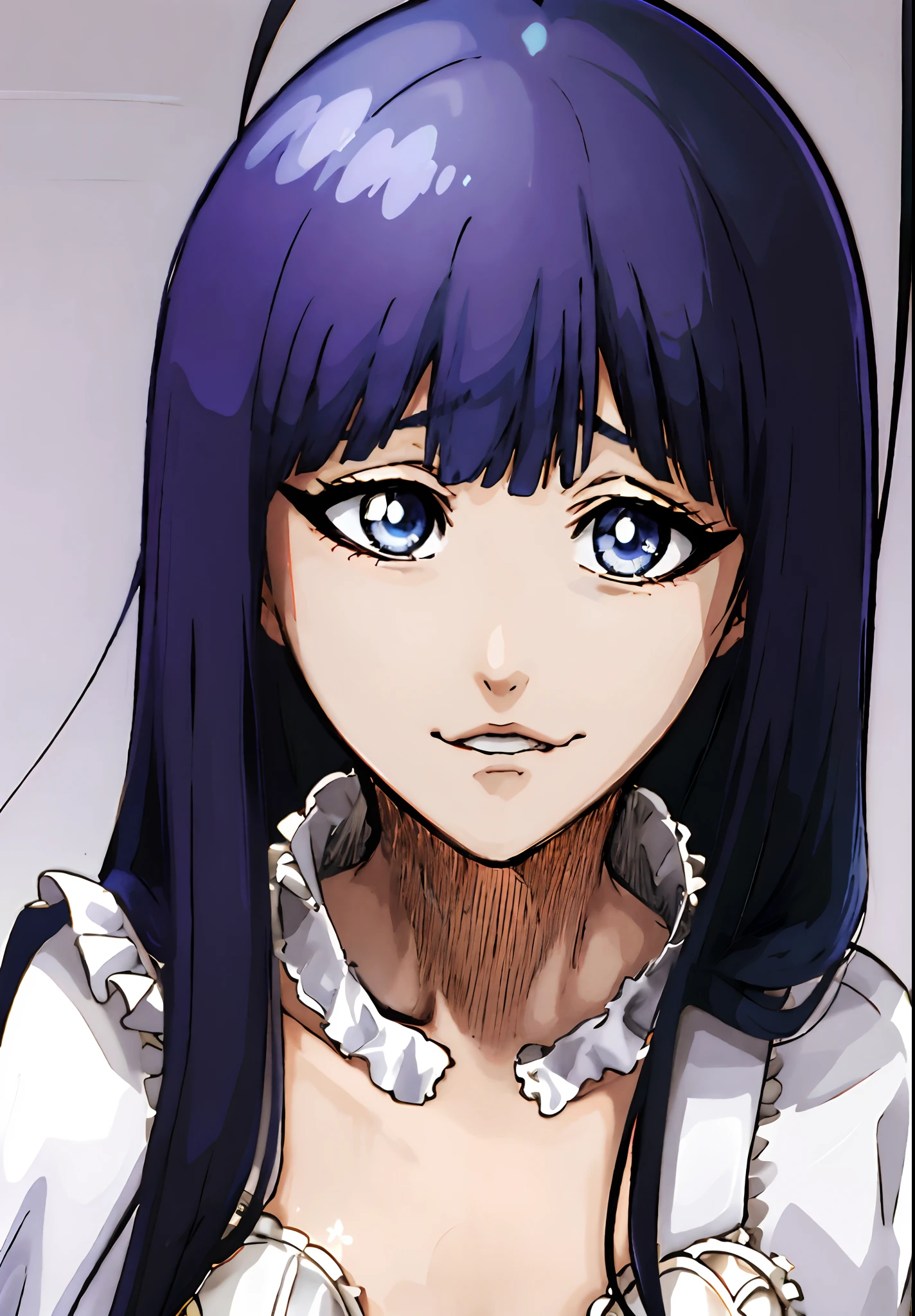 anime eyes, dark blue eyes