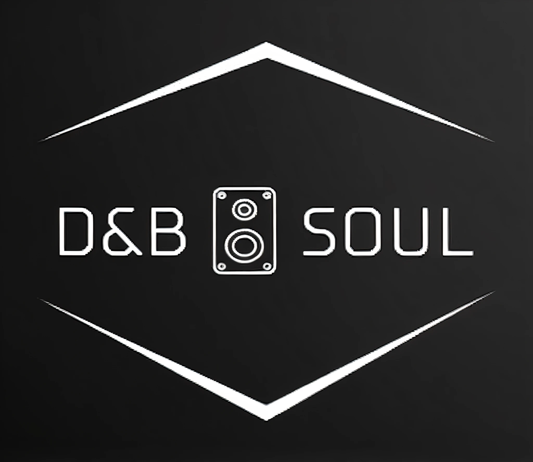 Crie uma imagem de destaque para a marca "DnB Soul", use a imagem carregada como logo nas camisetas. Present two models wearing our clothes in a dynamic setting related to electronic music. Os modelos devem estar vestindo camisetas, Caps, shorts and sweatshirts from the collection, highlighting the unique designs and comfort of sustainable materials, as organic fabric. The scene should convey the positive vibe and infectious energy of electronic music. Use vibrant colors and a modern visual style to capture the attention of our target audience