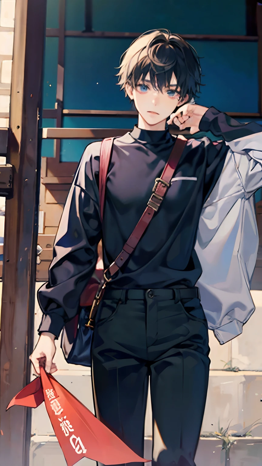 Anime teenage boy