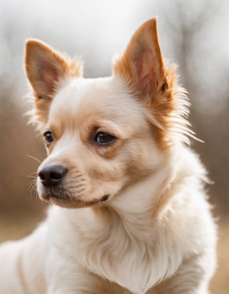Make a Golddust Yorkshire dog from ear to toe,. This dog has a delicate snout and is a female. Ela esta mostrando um papel que segura com suas patas da frente. E ela tambem esta usando um lindo chaoeu bordado na cabeca.